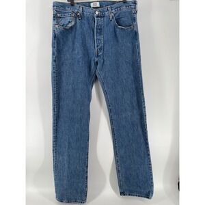 Vintage Levi's 501 Jeans Mens 38x38* Blue Made in Mexico Levi's Y2K Medium‎ Wash